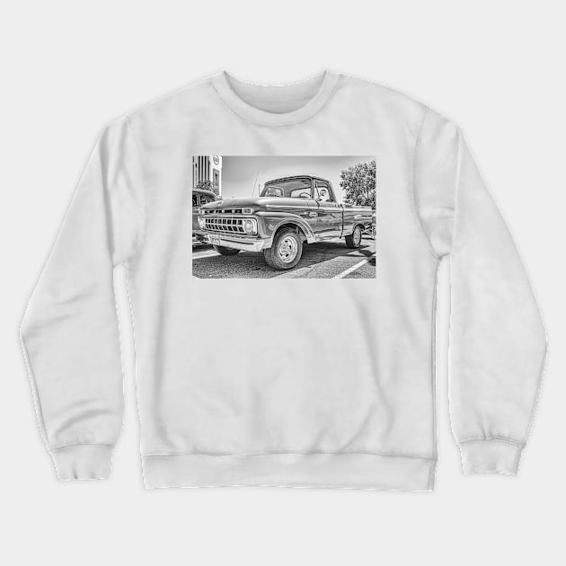 1965 Ford F100 Pickup Truck Crewneck Sweatshirt by Gestalt Imagery